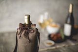 Waxed Canvas Wine Tote
