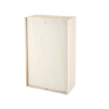 2-Bottle Paulownia Wood Wine Box