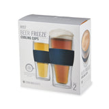 Beer FREEZE™ in Varsity Blue, Set of 2