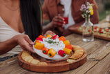 Isla Serving Platter with Marble Cheeseboard Insert