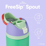 Owala Insulated Stainless Steel Water Bottle with Straw for Sports and Travel, BPA-Free Sports Water Bottle, 24 oz, Rapunzel