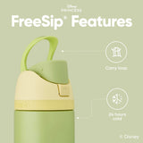 Owala Insulated Stainless Steel Water Bottle with Straw for Sports and Travel, BPA-Free Sports Water Bottle, 24 oz, Rapunzel