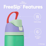 Owala Insulated Stainless Steel Water Bottle with Straw for Sports and Travel, BPA-Free Sports Water Bottle, 24 oz, Rapunzel