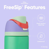 Owala Insulated Stainless Steel Water Bottle with Straw for Sports and Travel, BPA-Free Sports Water Bottle, 24 oz, Rapunzel
