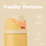 Owala Insulated Stainless Steel Water Bottle with Straw for Sports and Travel, BPA-Free Sports Water Bottle, 24 oz, Rapunzel