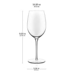 Libbey Signature Kentfield Estate All Purpose Wine Gift Set of 4, 16 ounce