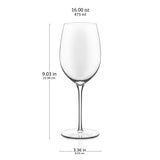 Libbey Signature Kentfield Estate All Purpose Wine Gift Set of 4, 16 ounce
