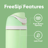 Owala Insulated Stainless Steel Water Bottle with Straw for Sports and Travel, BPA-Free Sports Water Bottle, 24 oz, Rapunzel