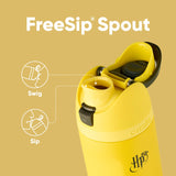 Owala Insulated Stainless Steel Water Bottle with Straw for Sports and Travel, BPA-Free Sports Water Bottle, 24 oz, Rapunzel