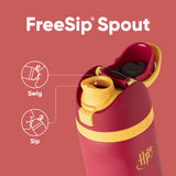 Owala Insulated Stainless Steel Water Bottle with Straw for Sports and Travel, BPA-Free Sports Water Bottle, 24 oz, Rapunzel