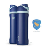 Owala Insulated Stainless Steel Water Bottle with Straw for Sports and Travel, BPA-Free Sports Water Bottle, 24 oz, Rapunzel