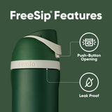 Owala Insulated Stainless Steel Water Bottle with Straw for Sports and Travel, BPA-Free Sports Water Bottle, 24 oz, Rapunzel