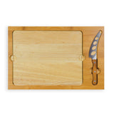 Icon Glass Top Cutting Board & Knife Set