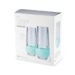 Champagne FREEZE™ in Seafoam Tint, Set of 2