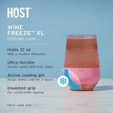Wine FREEZE™ XL in Tinted Multicolor, Set of 4