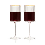 Meridian Crystal Wine Glasses Set