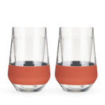 Wine FREEZE™ XL in Terra Cotta, Set of 2