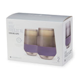 Wine FREEZE™ XL in Deep Lilac, Set of 2