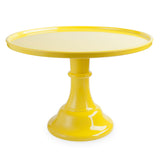 Melamine Cake Stand in Yellow