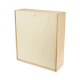 3-Bottle Wood Wine Box