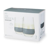 Wine FREEZE™ XL in Gray, Set of 2