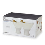 Glass Martini FREEZE™ in Gray, Set of 2
