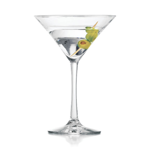 Libbey Entertaining Essentials Martini Glasses, 8 ounce, Set of 6