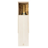 1-Bottle Paulownia Wood Champagne Box
