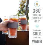 Beer FREEZE™ in Black, Set of 2